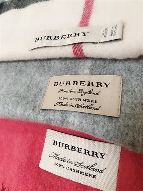 burberry scarf tag|genuine burberry scarf.